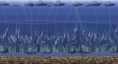 Moonlit Lagoon backdrop
