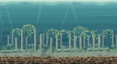 Sunken Arcade backdrop